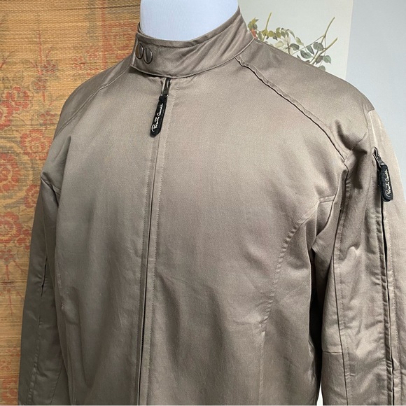 Roberto Cavalli Bomber Jacket Quilted Lined Zip Sleeves - Picture 3 of 16